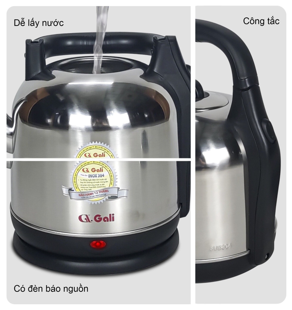 Ấm siêu tốc Gali 5L GL0050N