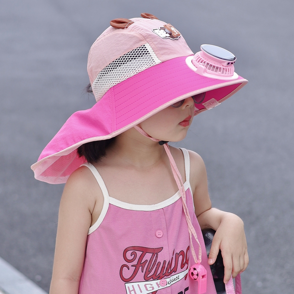 Mũ trẻ em quạt năng lượng MZ-1979