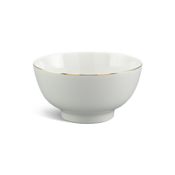 Tô cao Jasmine - viền chỉ vàng 18cm