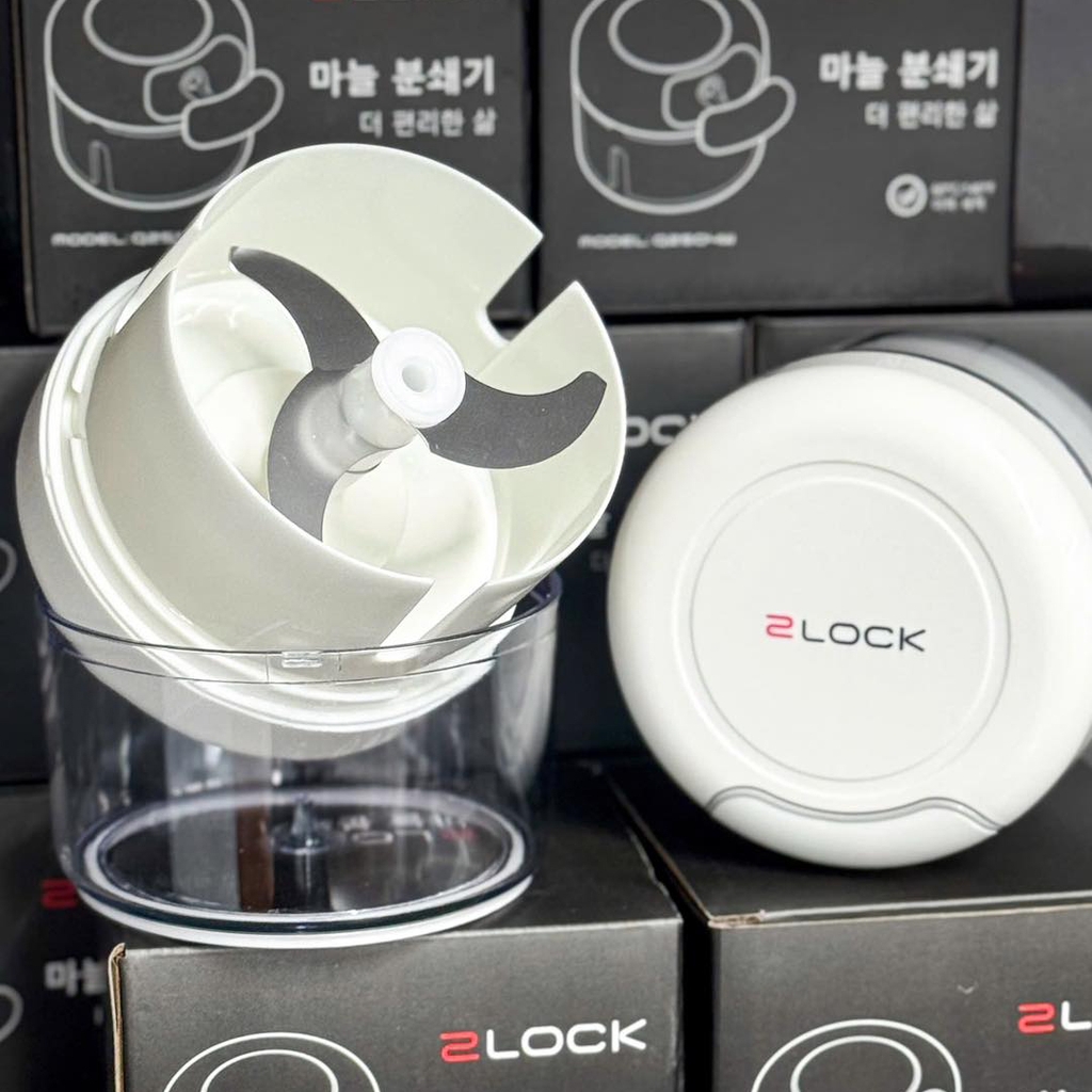 Máy xay tỏi 2Lock Korea Q2504W