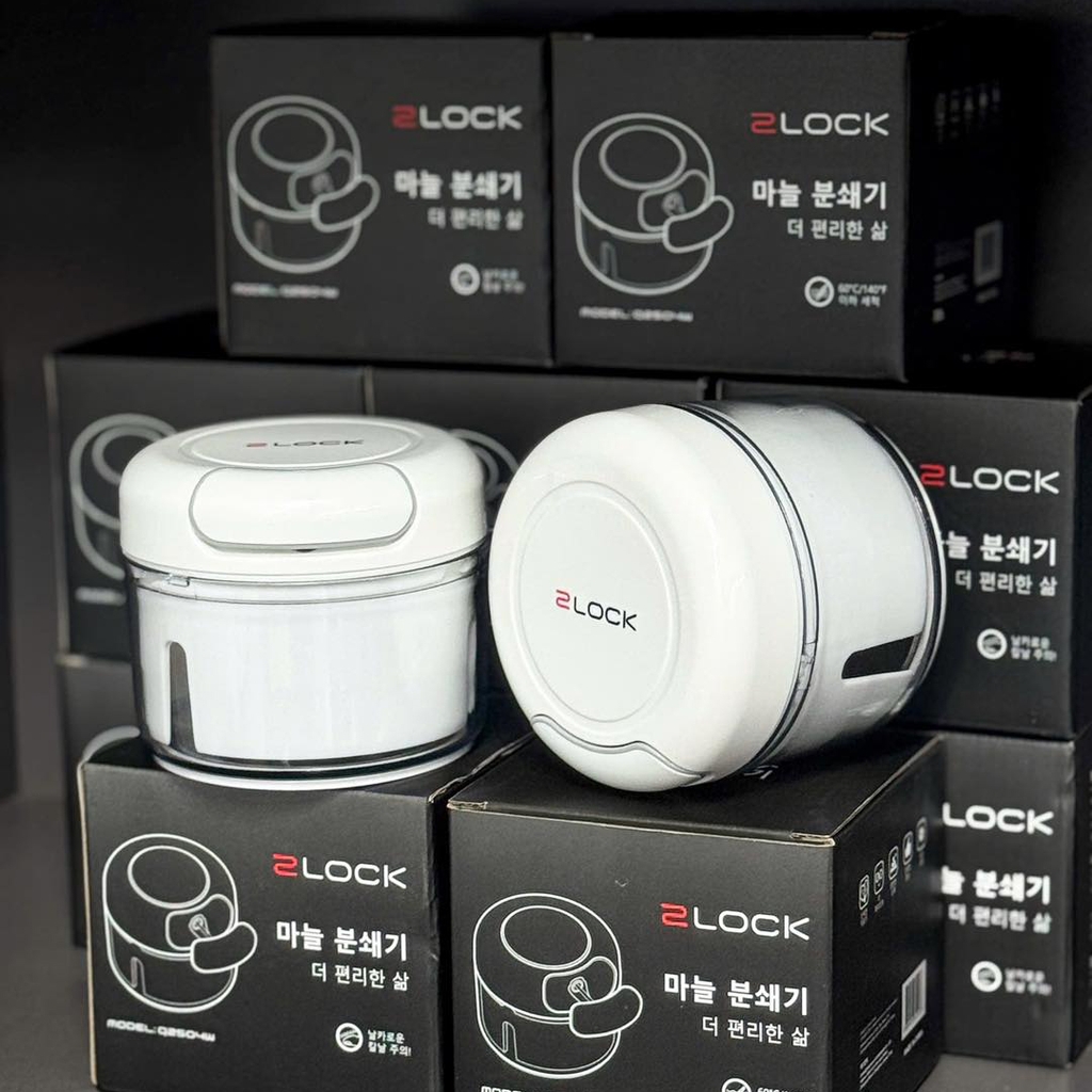 Máy xay tỏi 2Lock Korea Q2504W