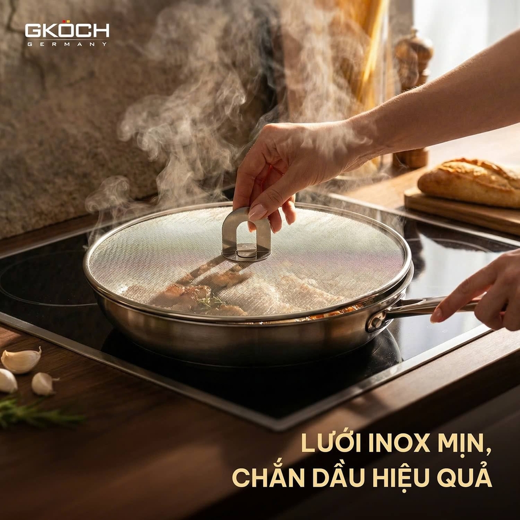 Vỉ chắn dầu mỡ GKÖCH - 33cm