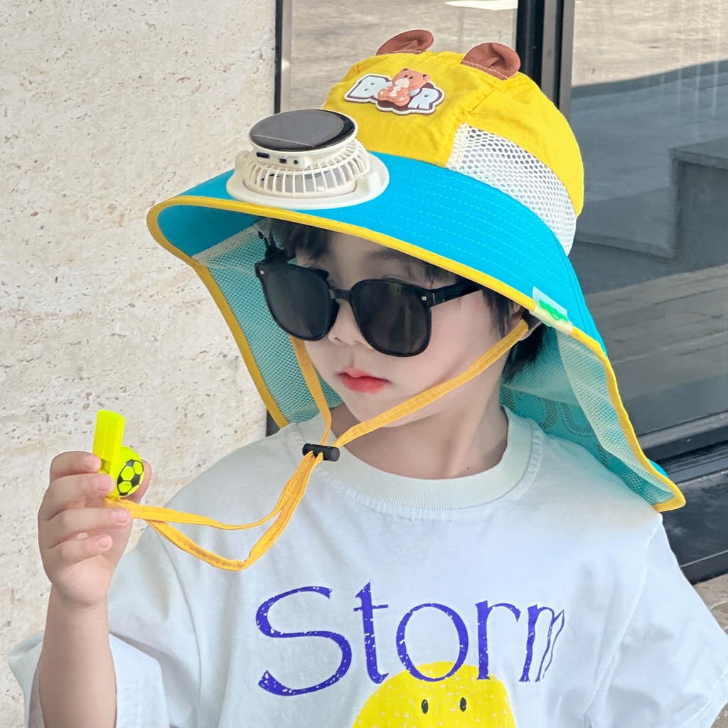Mũ trẻ em quạt năng lượng MZ-1979