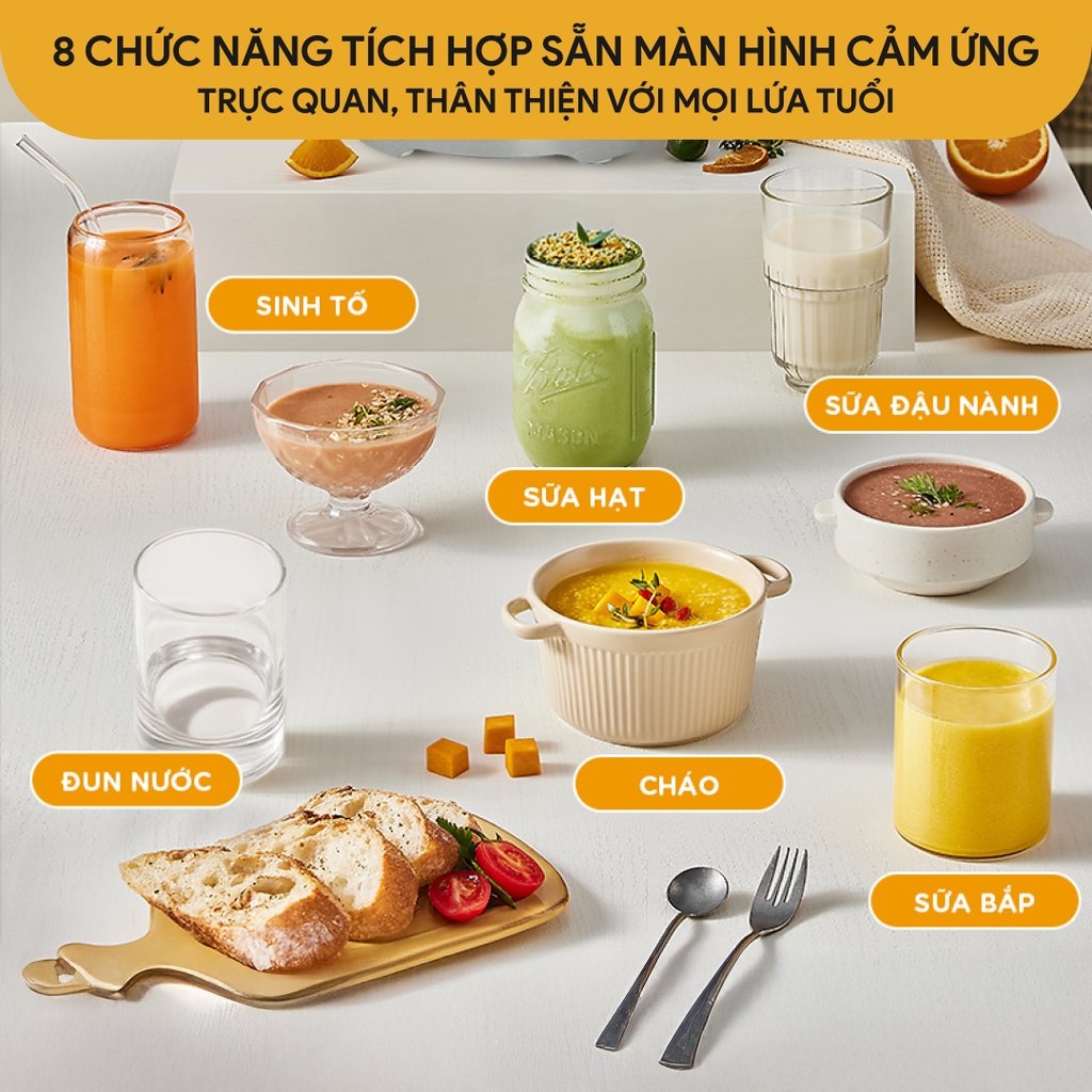 Máy làm sữa hạt đa năng BlueStone SMB-7331 (1.2L)