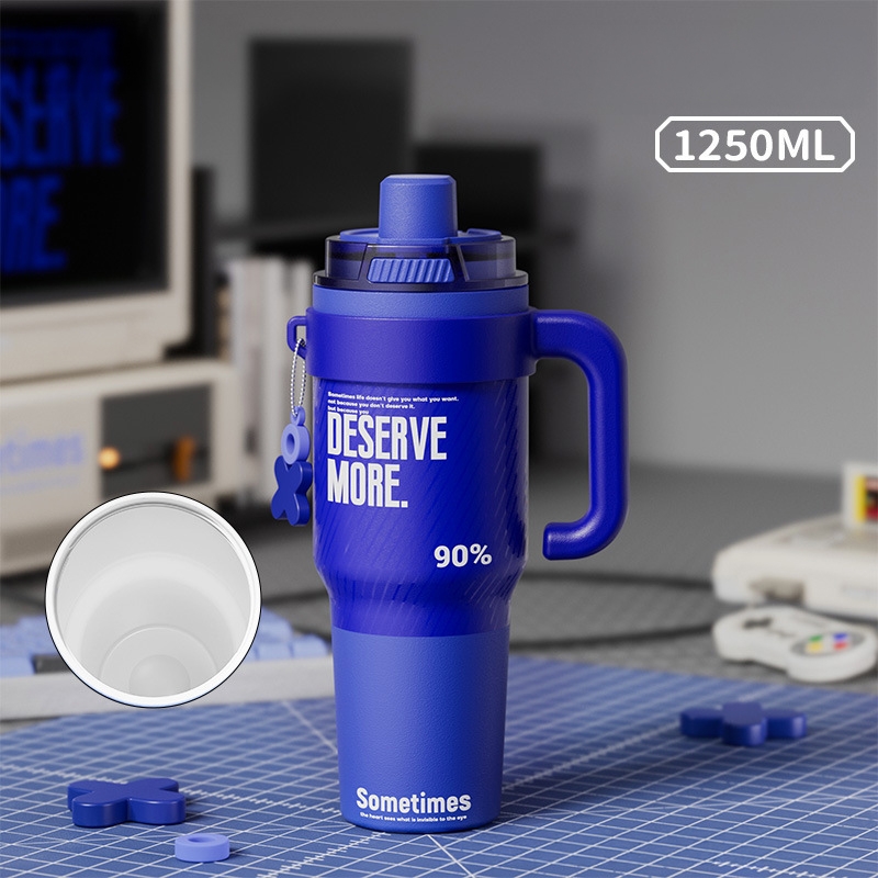 Cốc giữ nhiệt thể thao inox 316 phủ gốm 1250ml