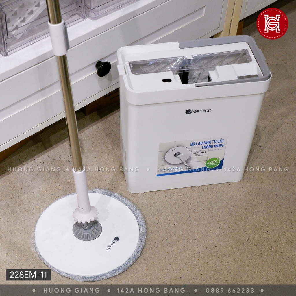 Bộ lau nhà tự vắt thông minh Elmich EL8428