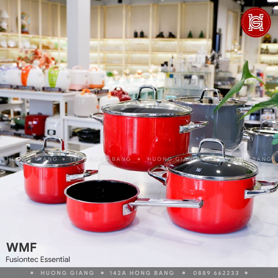 Bộ nồi WMF FUSIONTEC Essential  (3 nồi + 1 quánh) BN42