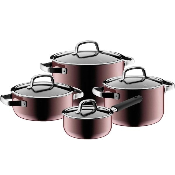 Bộ nồi WMF FUSIONTEC MINERAL POT SET (3 nồi + 1 quánh)