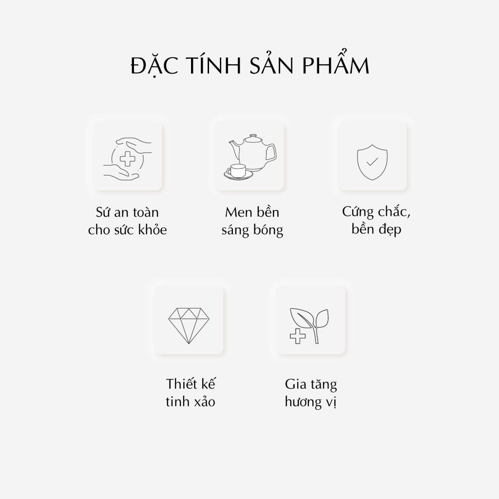 Bộ trà 1.3L đài các trang trí hoa vàng