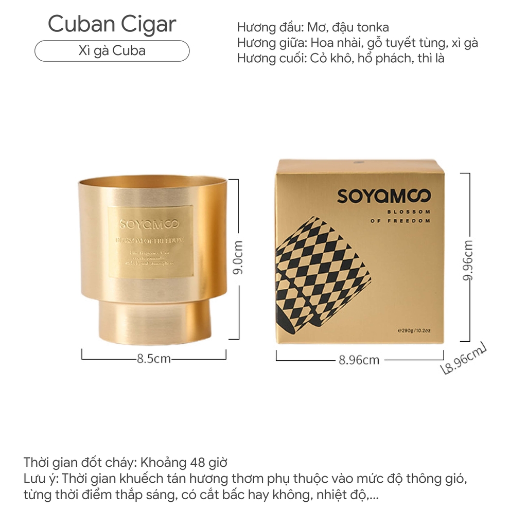 Nến thơm Soyamoo SM24-D-125