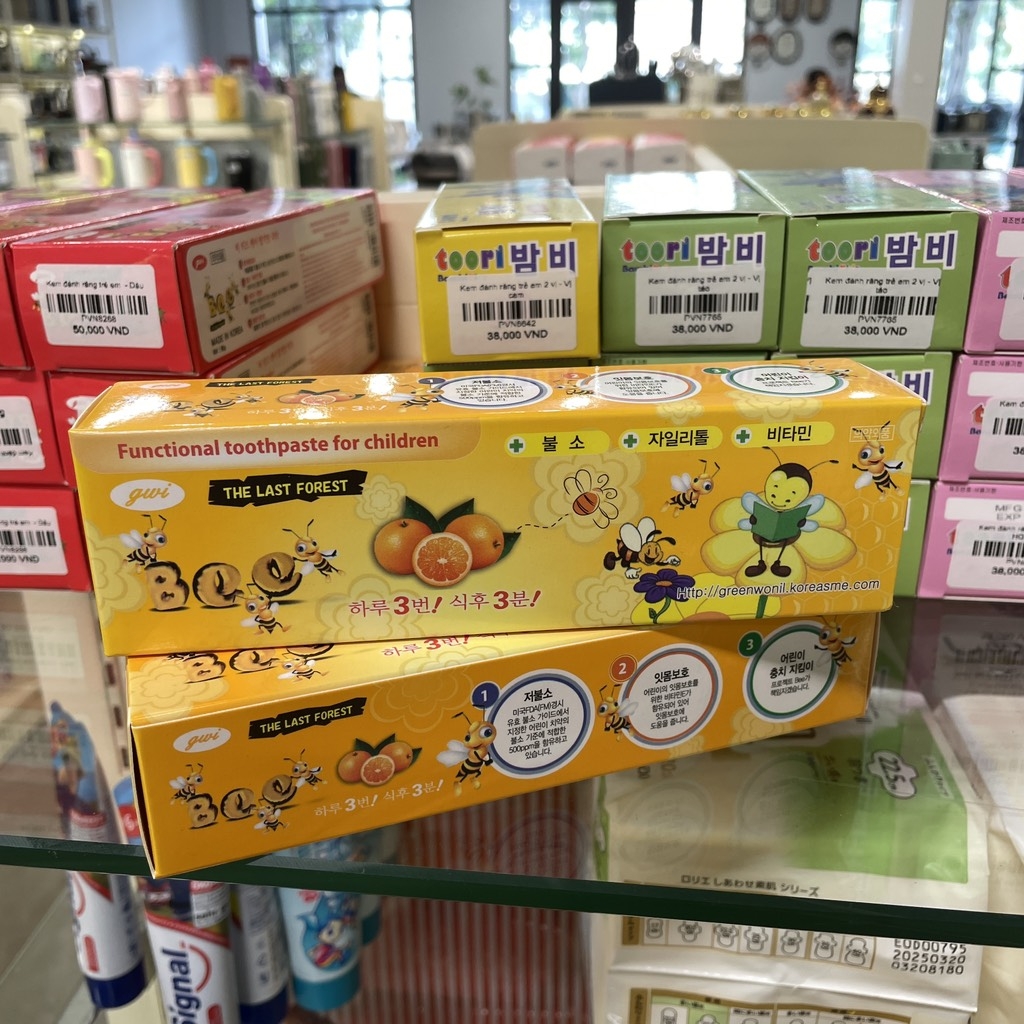 Kem đánh răng trẻ em các vị Bee HQ