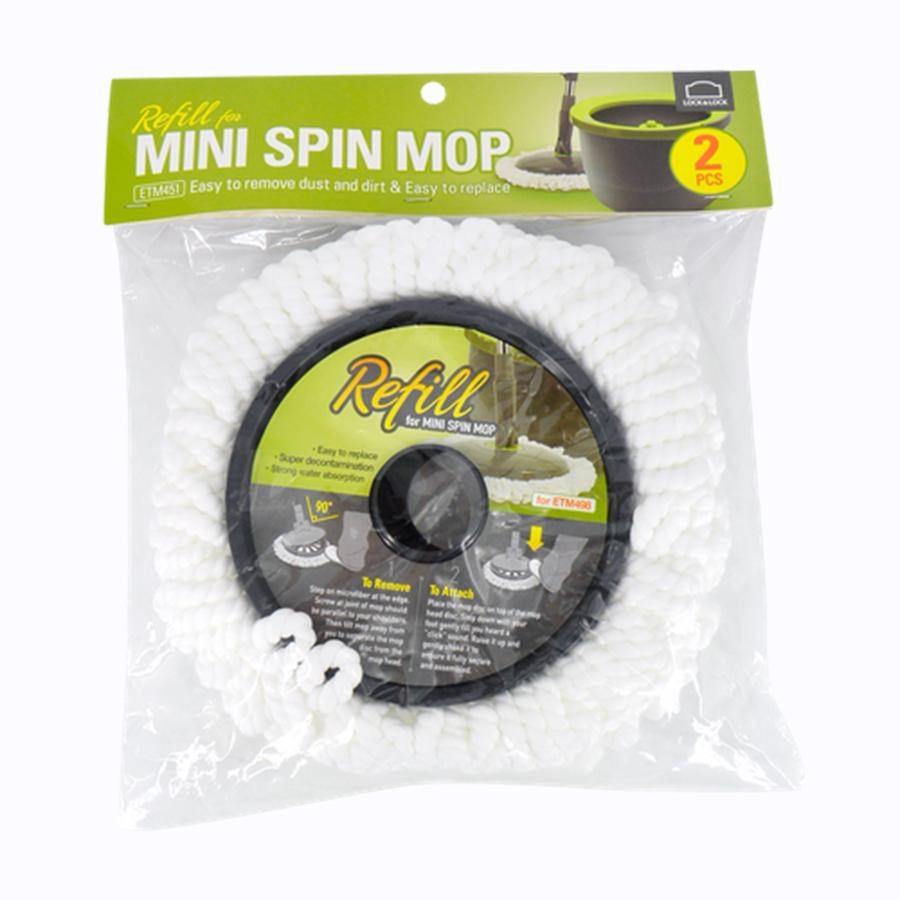 Bông lau sàn thay thế của lau sàn Lock&Lock ETM498 (2P) ETM451