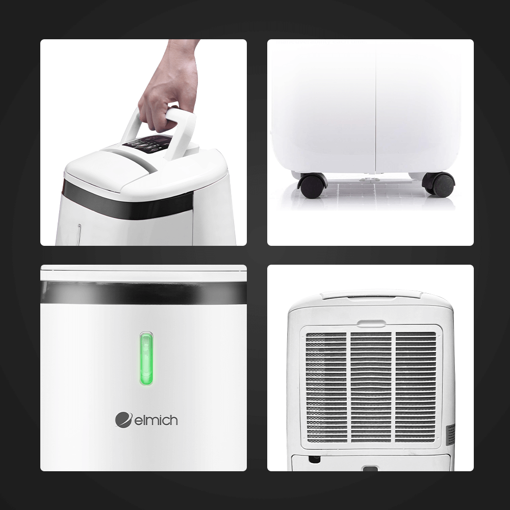 Máy hút ẩm không khí Elmich 20L DE3923