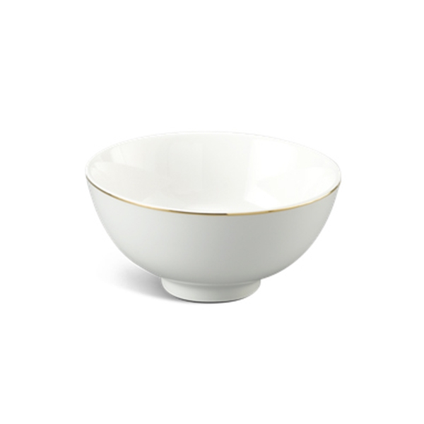 Chén sốt Jasmine - viền chỉ vàng 9cm