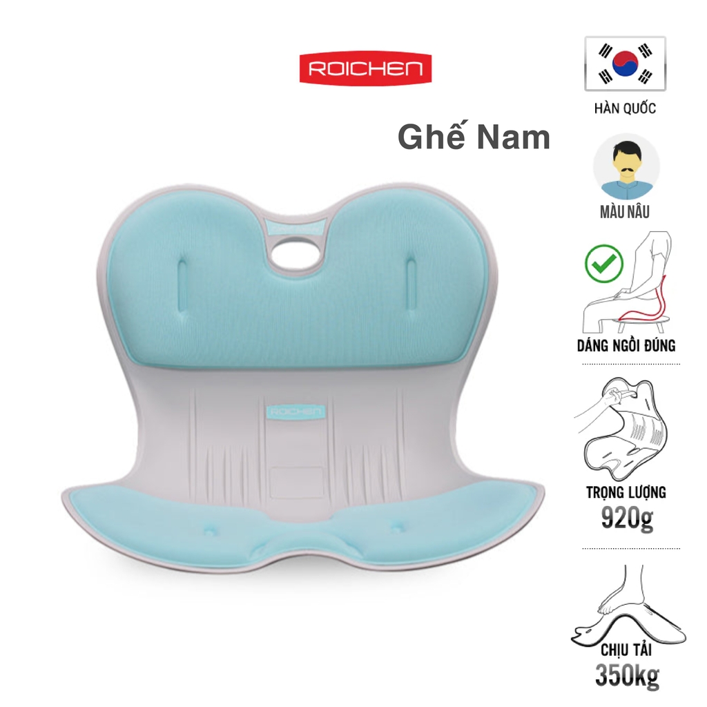 Ghế chỉnh dáng ngồi đúng Roichen Hàn Quốc-Nam CRP-M