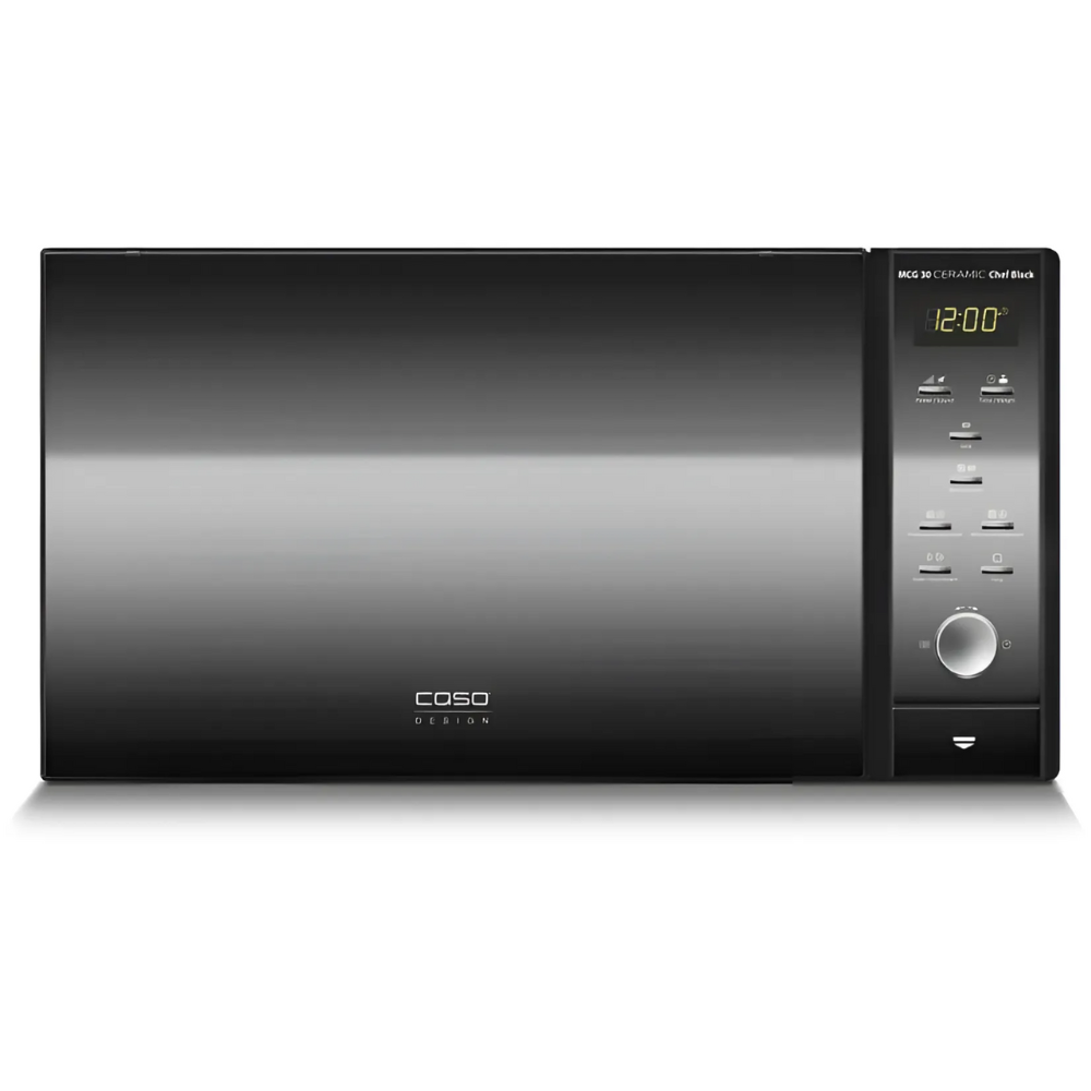 Lò vi sóng Caso MCG30 Ceramic chef black 30L - Có nướng