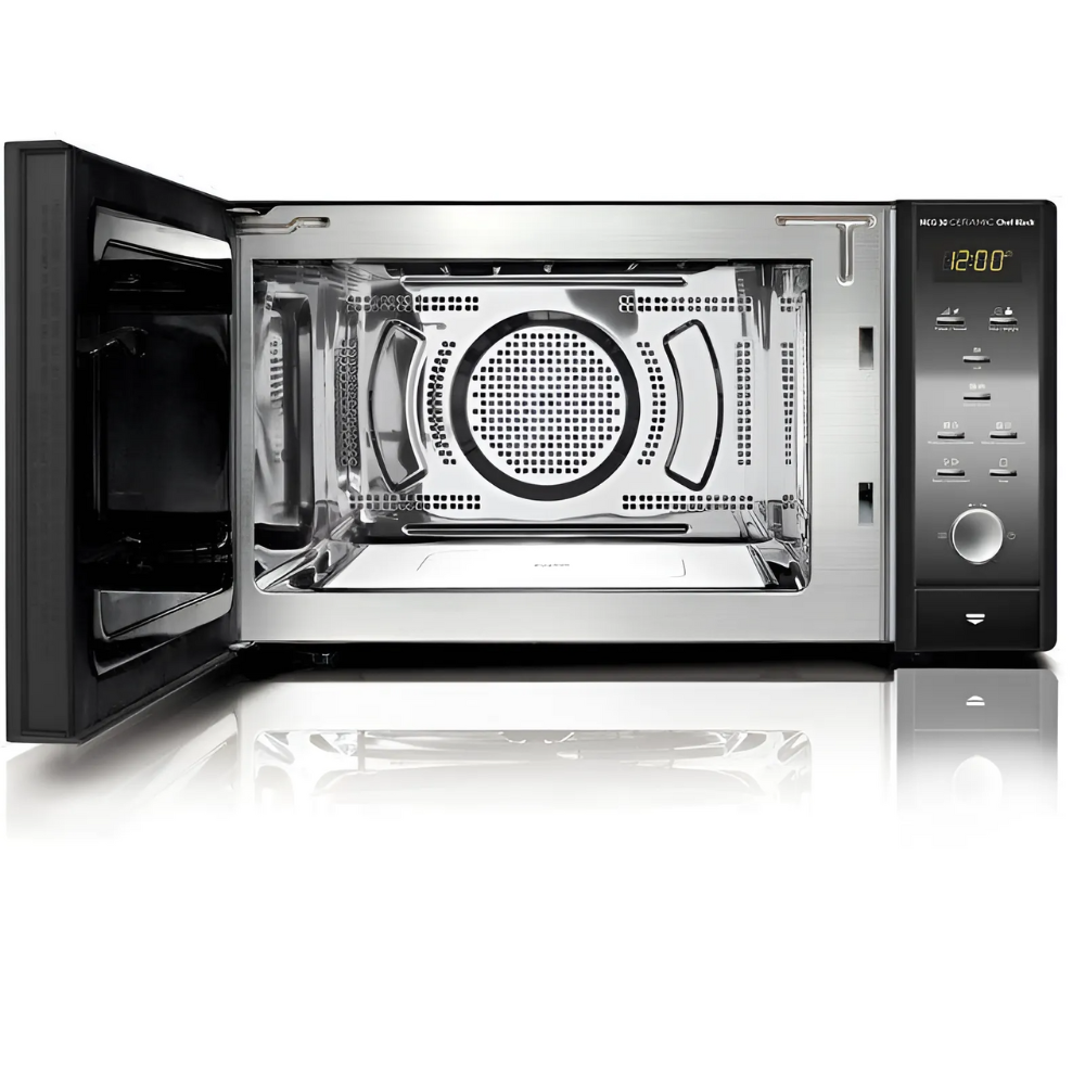 Lò vi sóng Caso MCG30 Ceramic chef black 30L - Có nướng