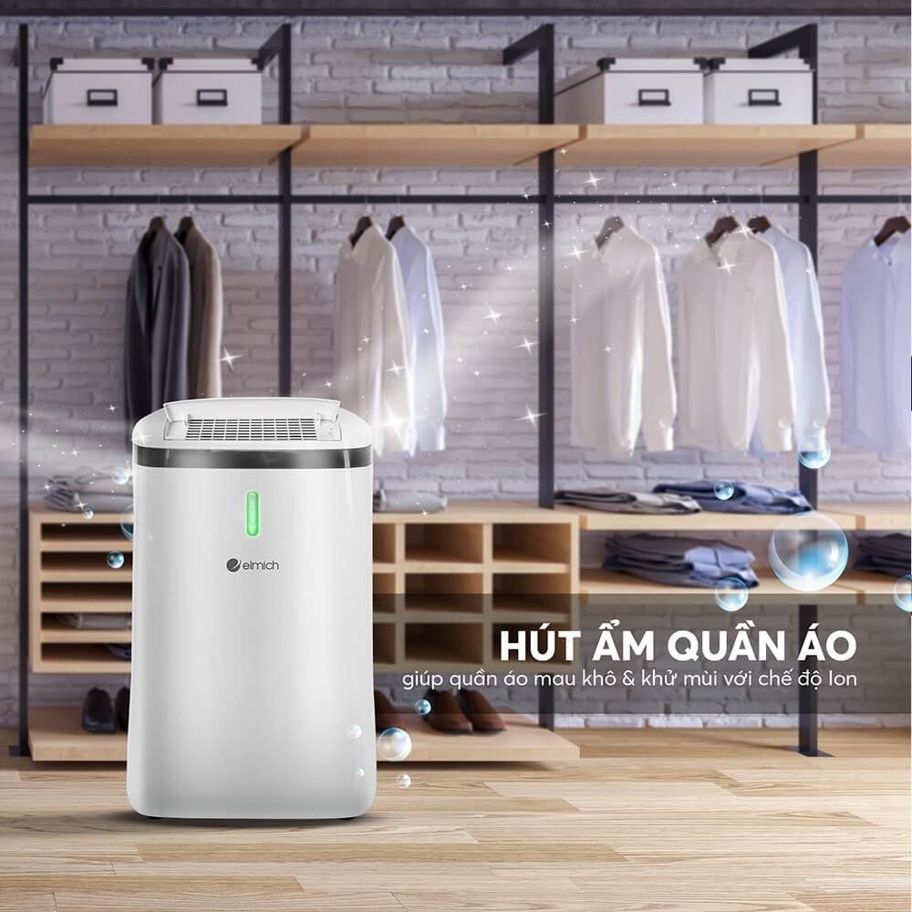 Máy hút ẩm không khí Elmich 20L DE3923
