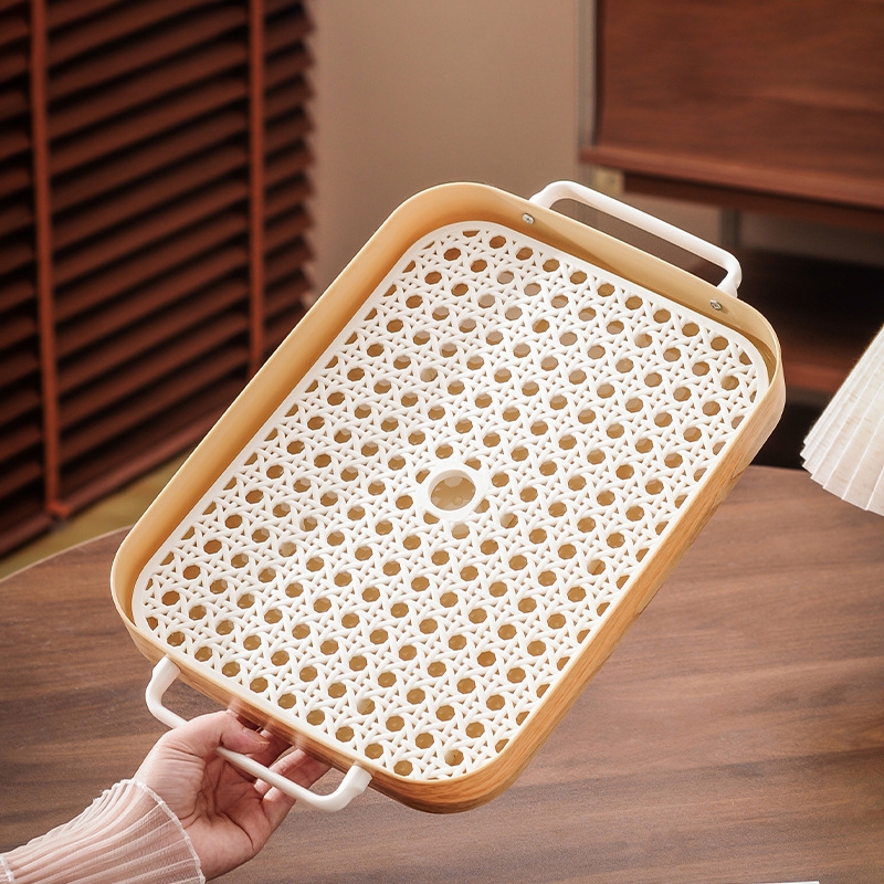 Khay cốc 2 lớp 25*39cm