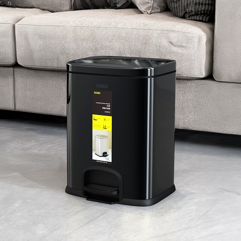 Thùng rác đạp chân inox CCKO 12L CK9934