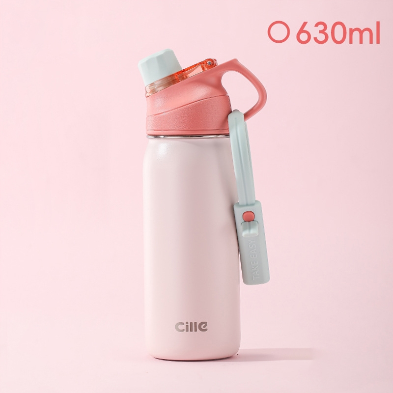 Bình nước giữ nhiệt Cille inox 316 103005657 - 630ml