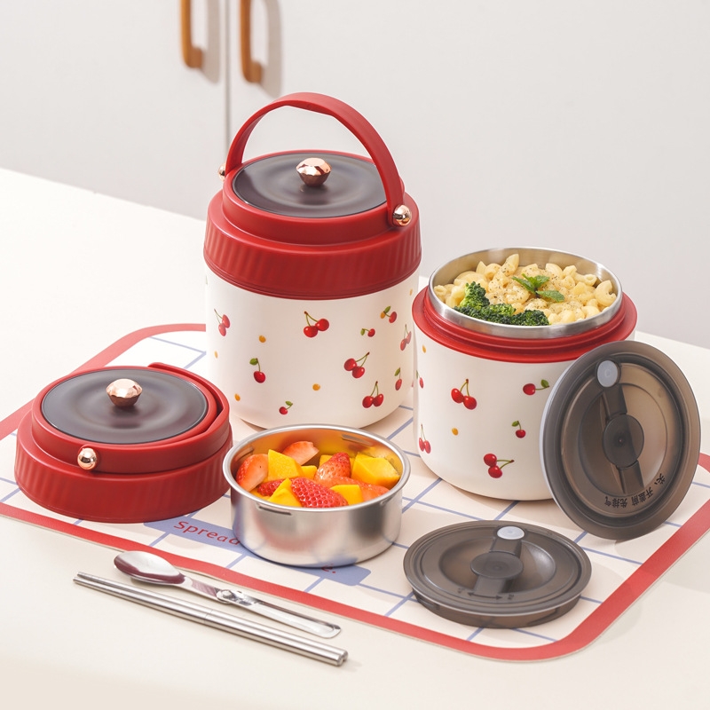 Cặp lồng giữ nhiệt Cherry inox 304