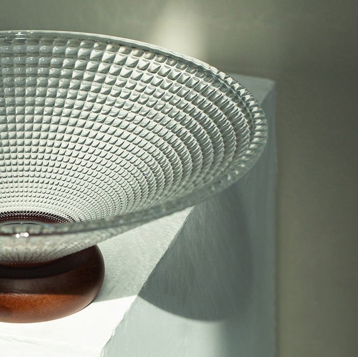 Đĩa thủy tinh đựng trái cây