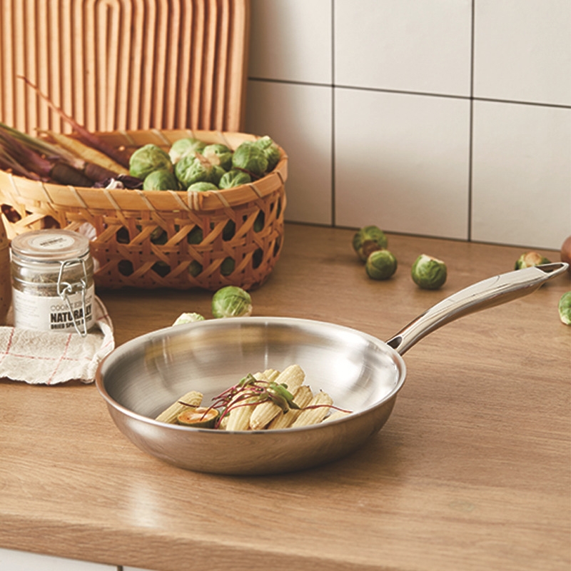 Chảo inox lòng trơn chockmen