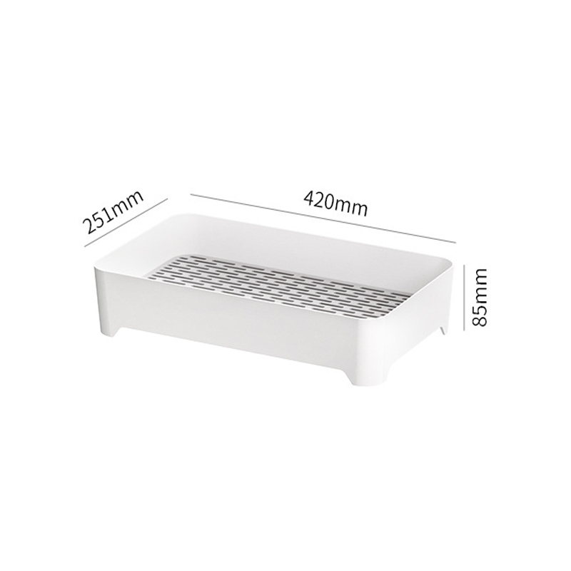 Khay để bát úp cốc có rãnh thoát nước 8.5*42*251