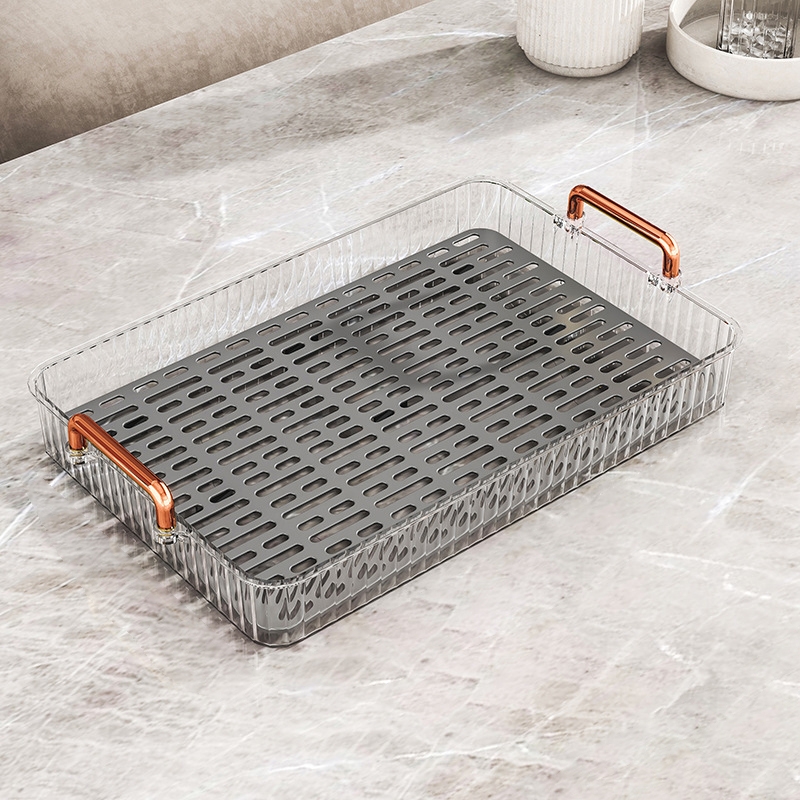 Khay nhựa 2 lớp 25x39cm YM-2269
