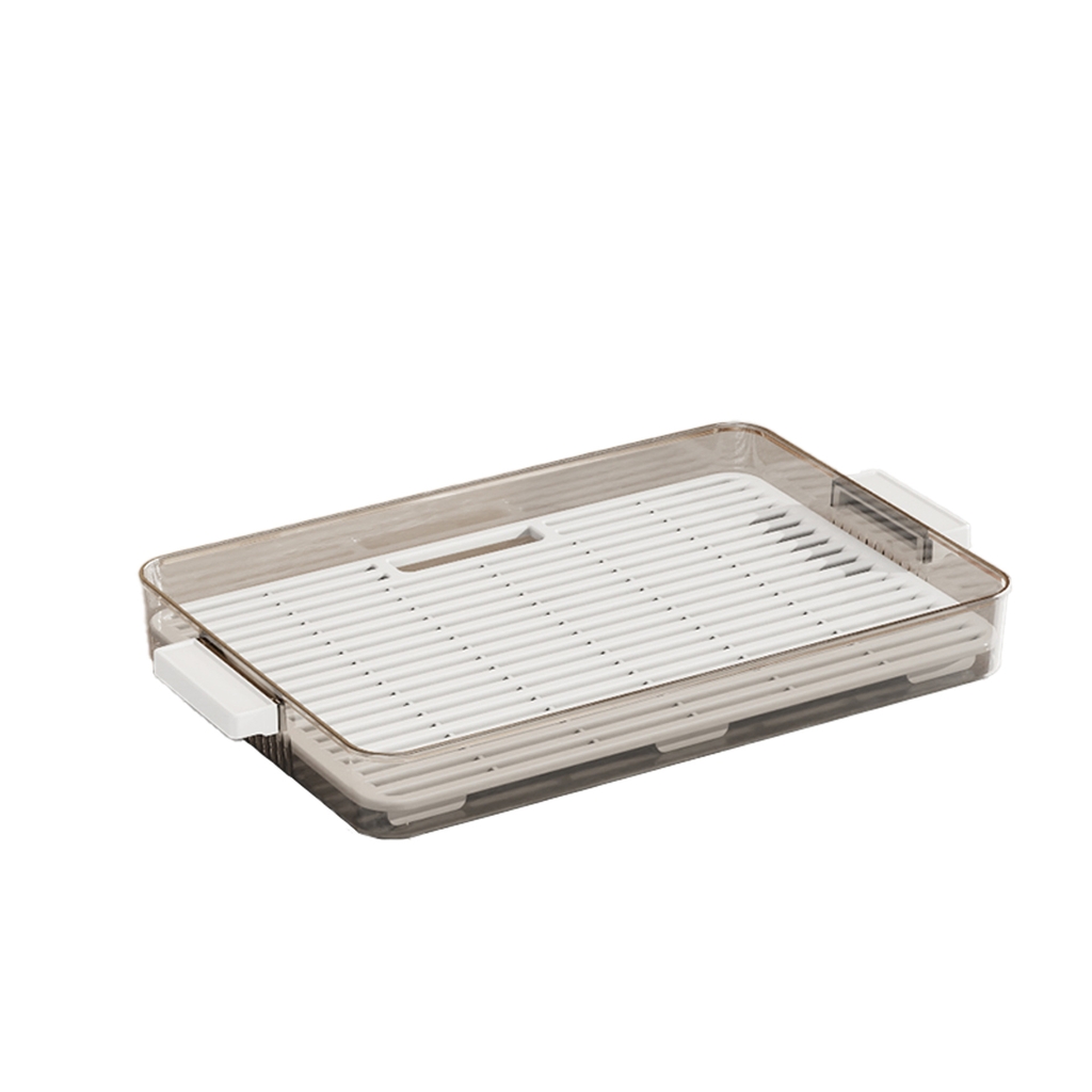 Khay nhựa 2 lớp 36x20cm 2623
