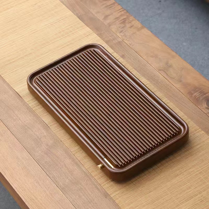 Khay trà gỗ huanghuali 50x28cm CHAPAN-120