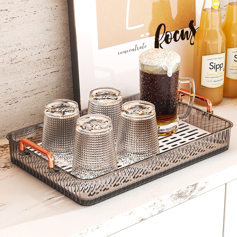 Khay nhựa 2 lớp 25x39cm YM-2269