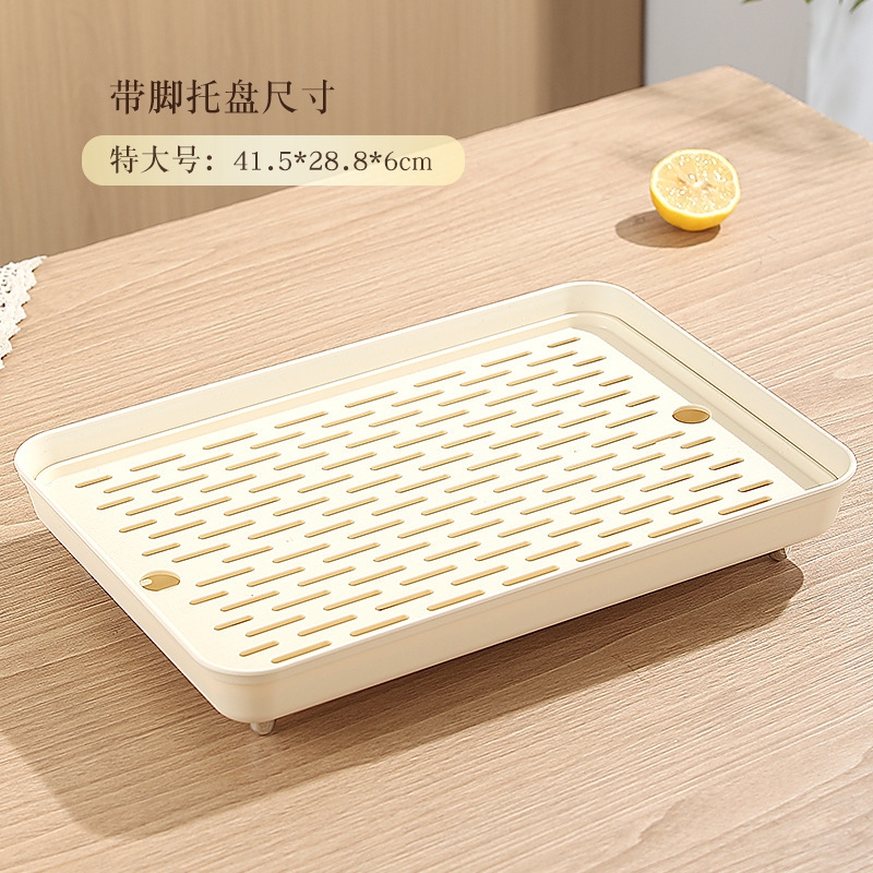 Khay nhựa 2 lớp 41x28cm