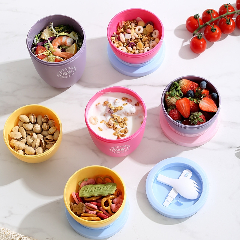 Cốc đựng yến mạch, salad 300+550ml HB3055