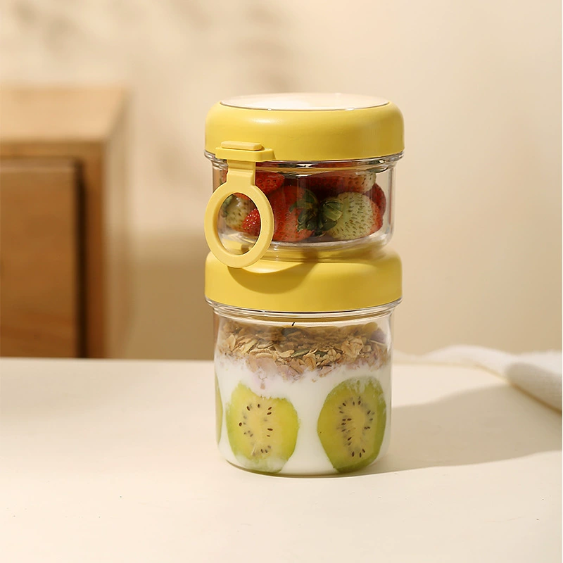 Cốc nhựa đựng yến mạch, salad 330+530ml HY6597C2