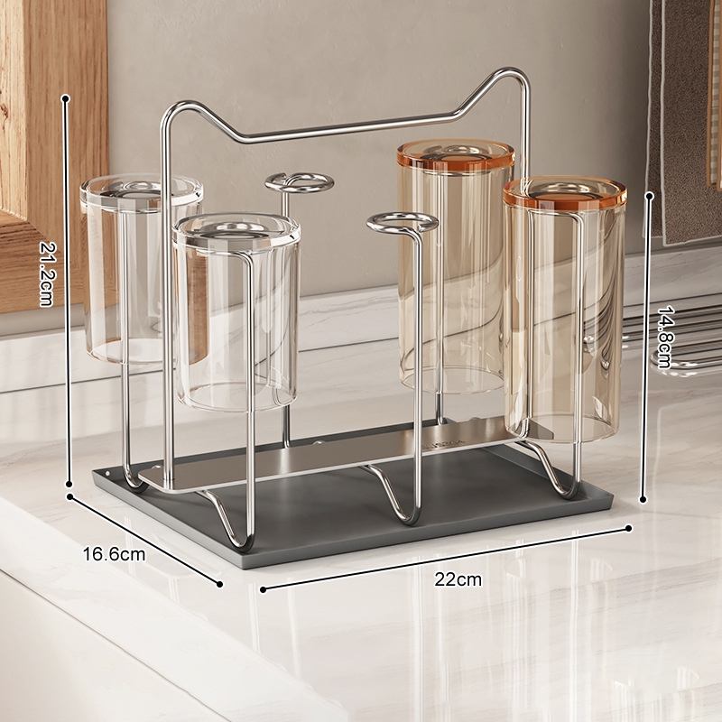 Giá úp cốc inox 304 -3363