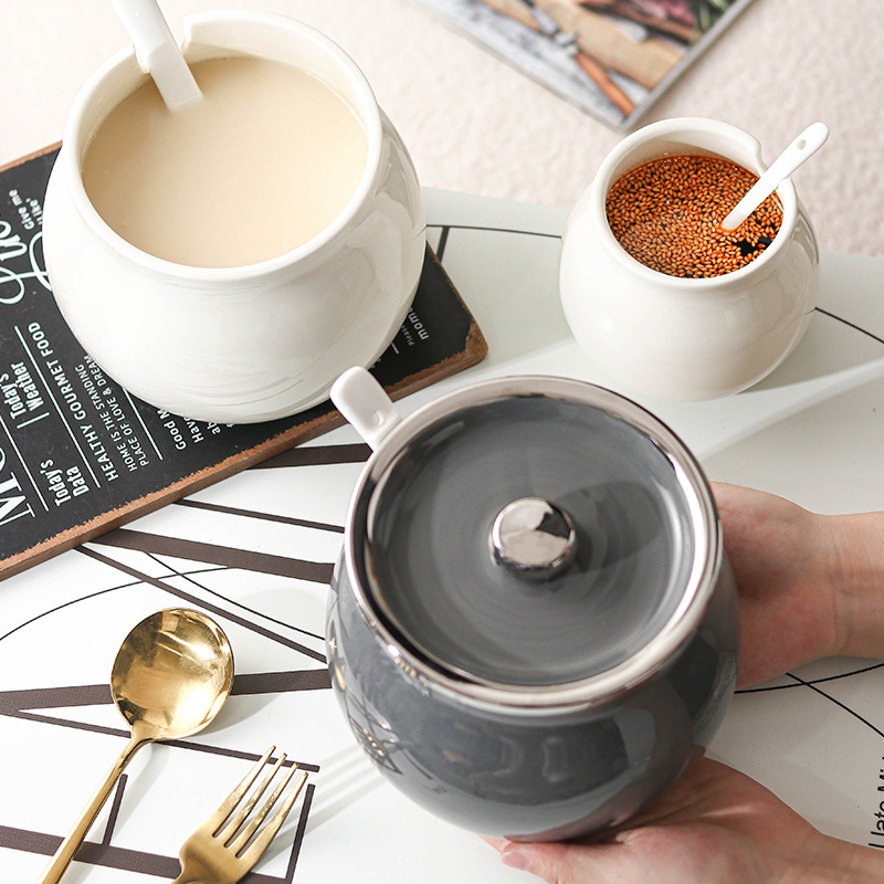 Liễn mỡ mạ bạc 1200ml
