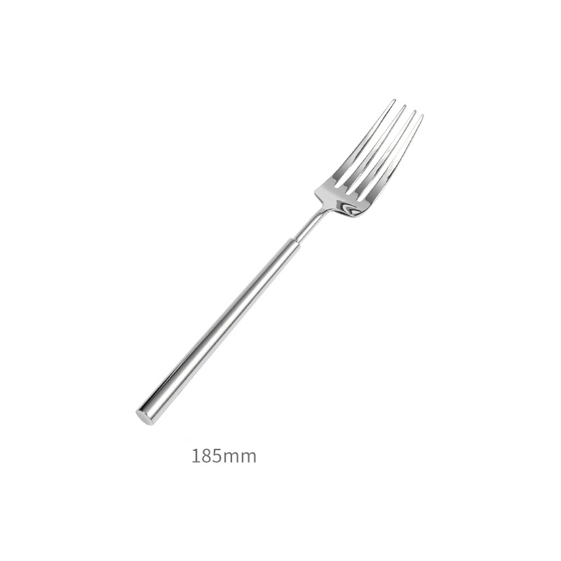 Dĩa 4 răng 18.5cm cán tròn