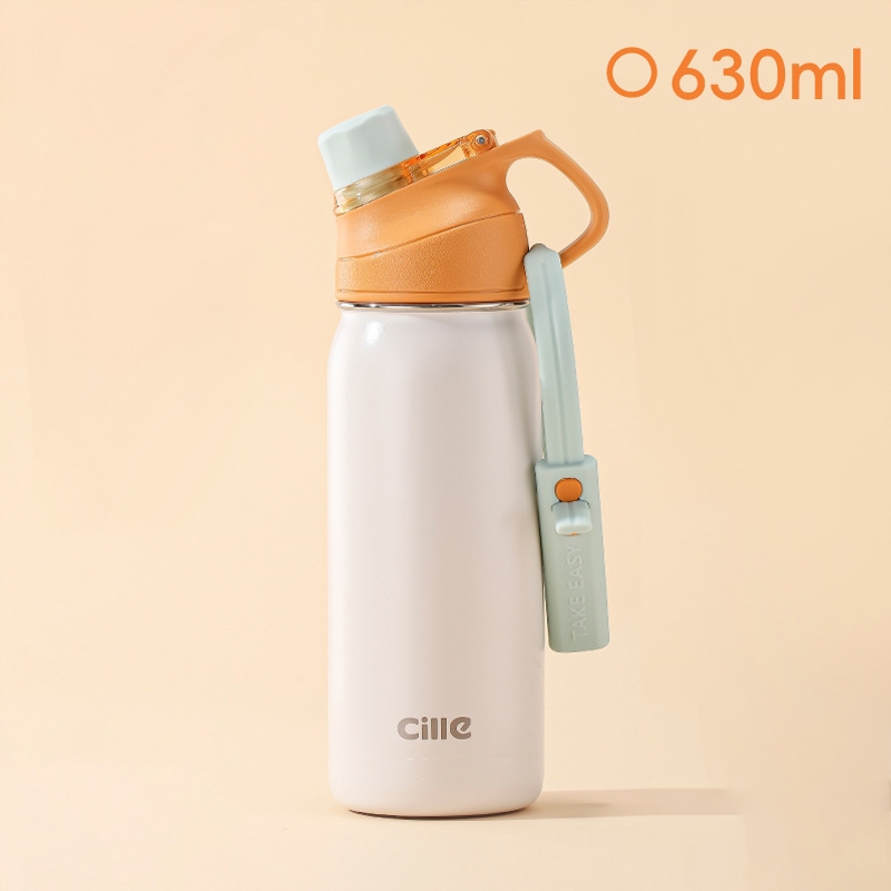 Bình nước giữ nhiệt Cille inox 316 103005657 - 630ml