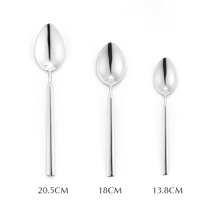 Thìa cán dẹt 18cm