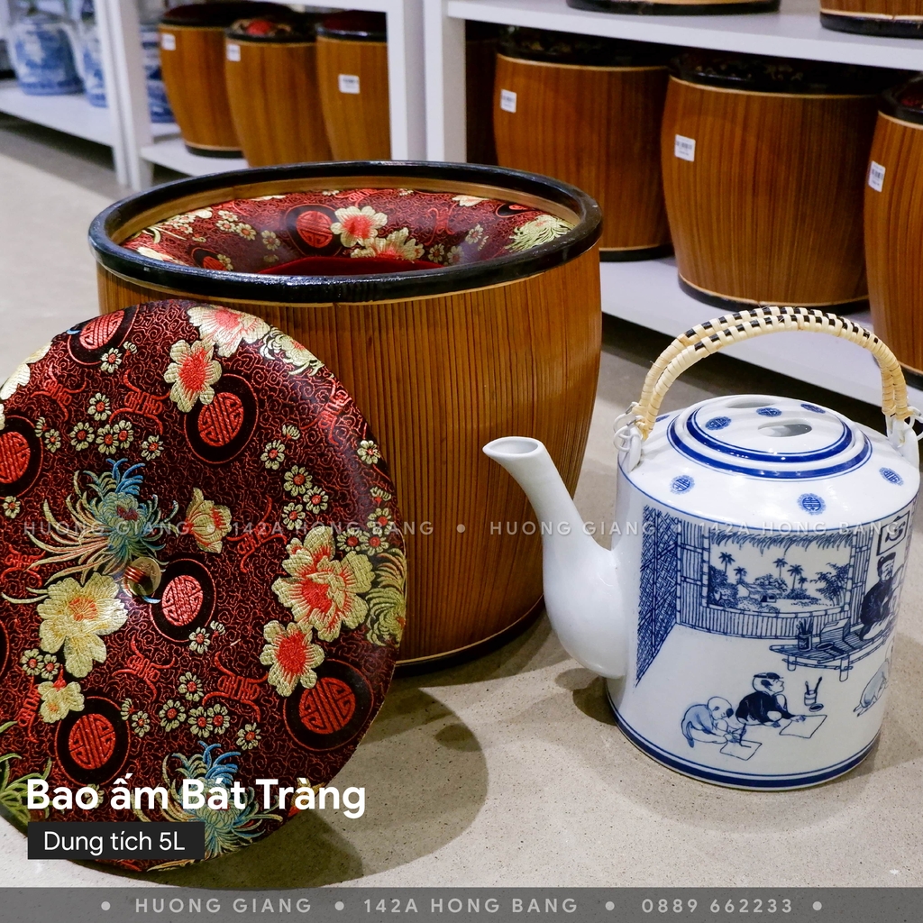 Bao ấm vỏ gấm 5L