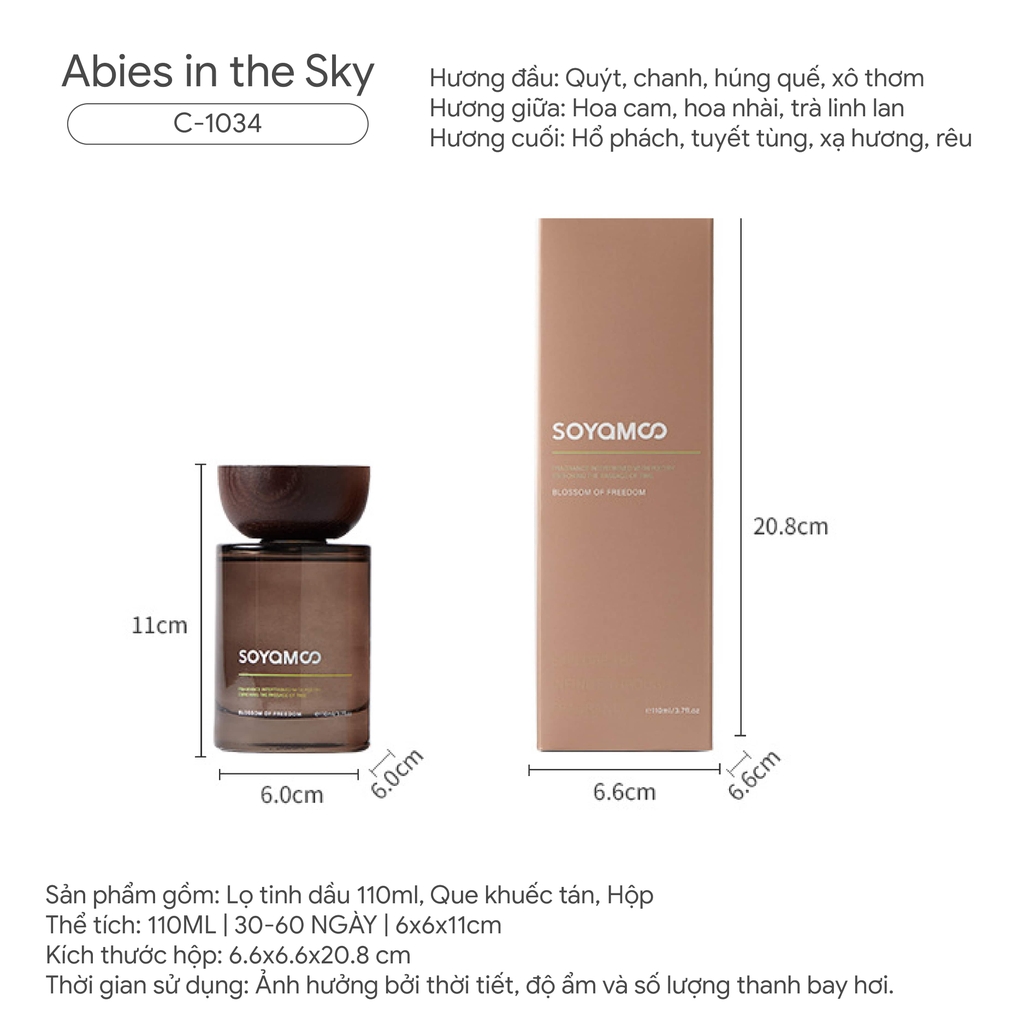 Tinh dầu Soyamoo SM24-C-1034 110ml