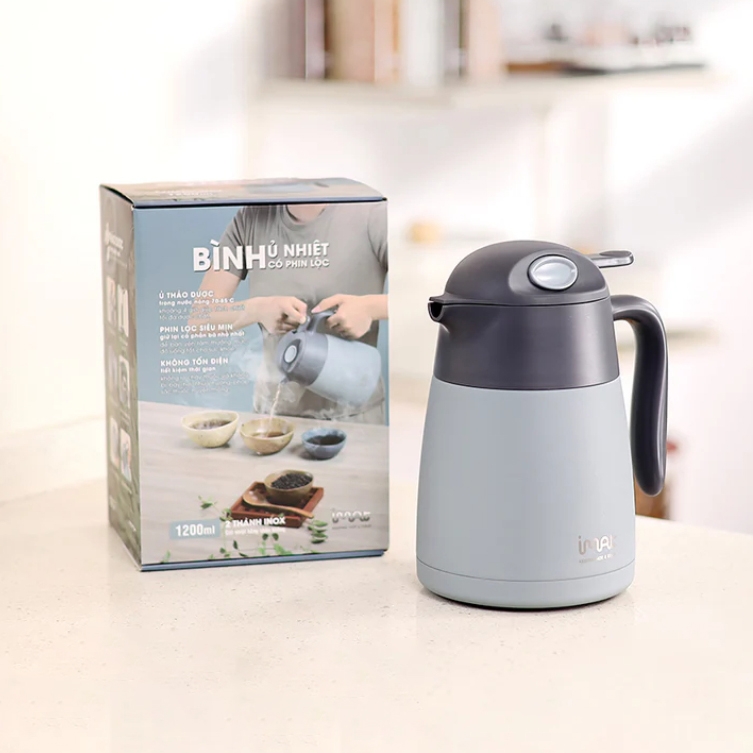 Bình ủ nhiệt có phin lọc SUS304