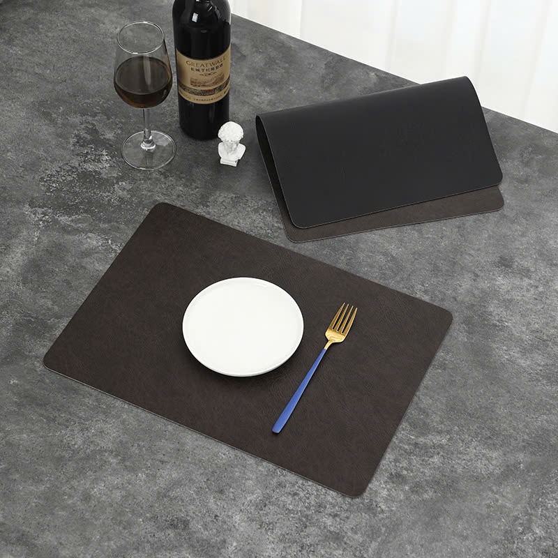 Tấm lót bàn ăn 30cm x 45cm da bò
