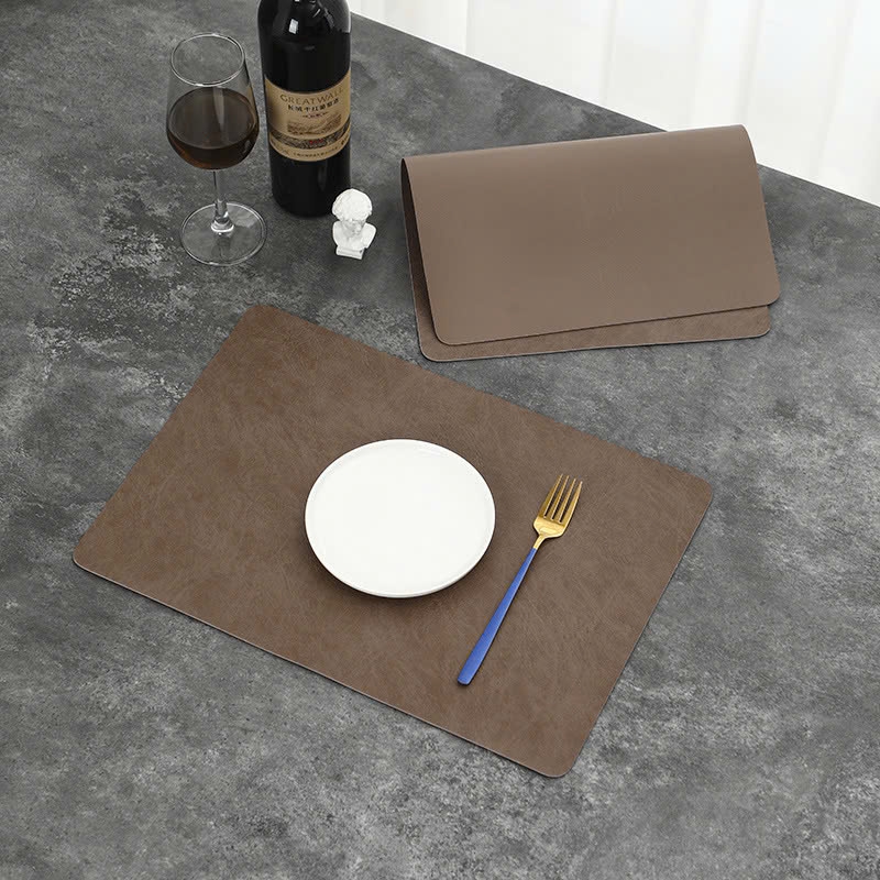 Tấm lót bàn ăn 30cm x 45cm da bò