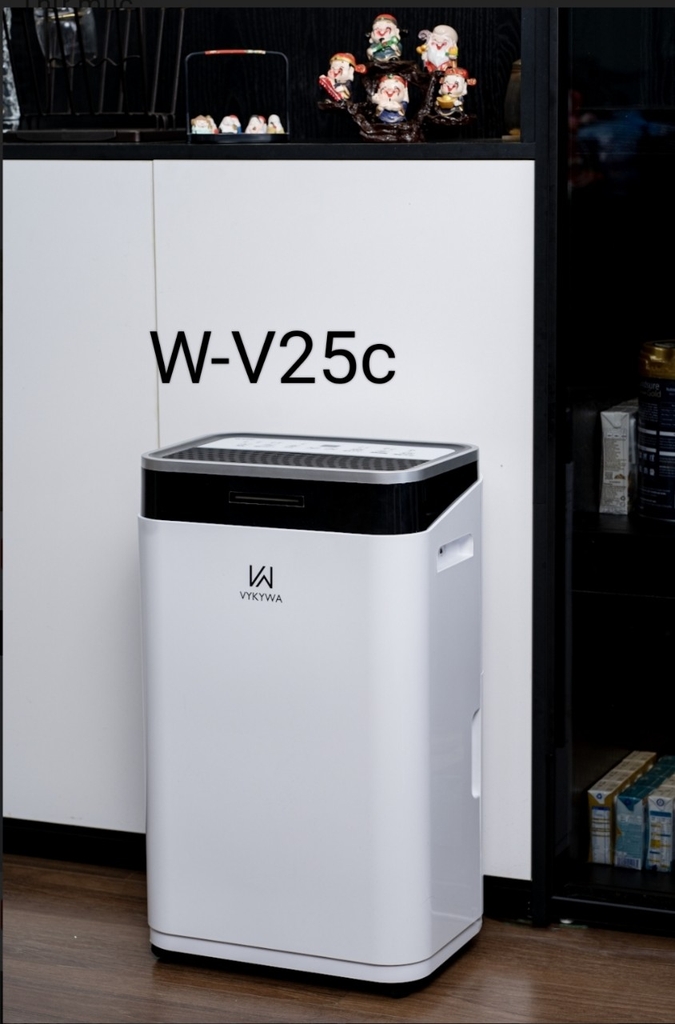 Máy hút ẩm Vykywa W-V25d sử dụng cho S <90m2