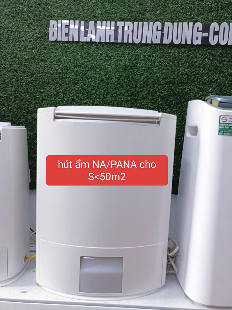 <40m2 Máy hút ẩm Na/ Pana10L-16L/day cho diện tích 30-40m2 - Siêu êm ái
