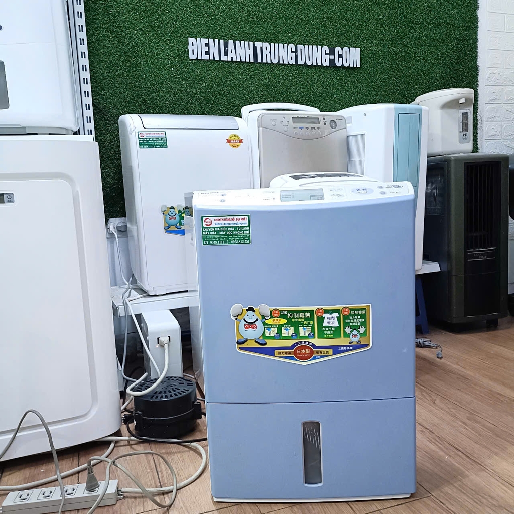 Máy Hút ẩm Mitsubishi MJ-100RX cho phòng <50m2 ( có setup độ ẩm mong muốn))