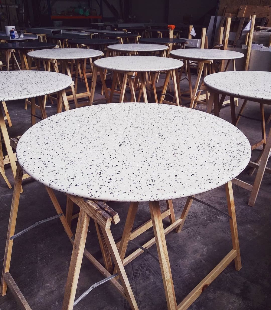 Mặt bàn terrazzo